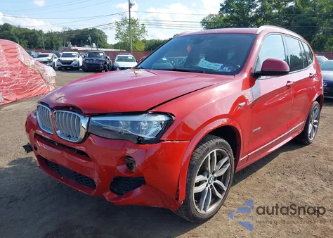 2016 BMW X3 xDrive28I from USA, damaged, VIN 5UXWX9C52G0B66331